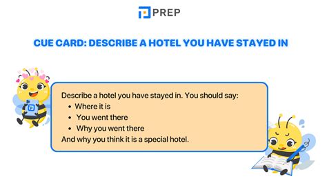 Describe a Hotel You Have Stayed In .